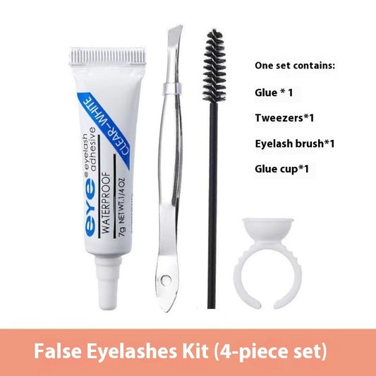 4-piece Set Of False Eyelash Tools